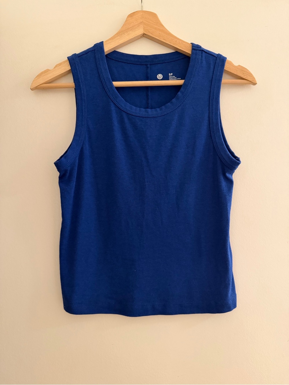 Sundry High Crew Tank - Blue